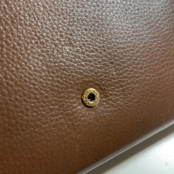 Gucci Marmont GG Compact Chain Wallet Black Leather - Picture 3 of 6